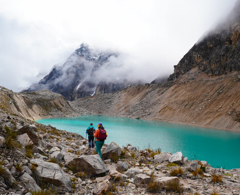 Hikers on the Inkachiriasqa Lake tour | Salkantay Lake